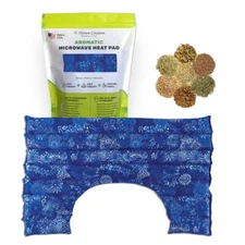 Nature Creation- Neck & Shoulder Wrap- Herbal Microwave Heating Pad for Shoulder