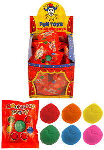 Relleno Bolsa Fiesta Piñata Relleno Bouncing Putty disponible en varios colores