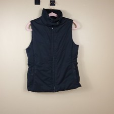 Banana Republic Black Full Zip Vest Size M