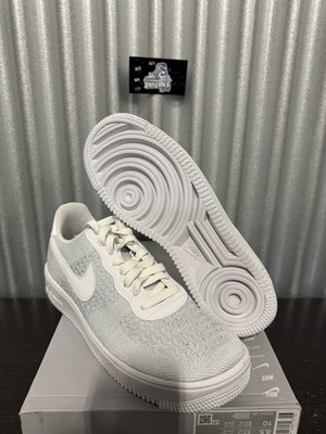 Nike Air Force 1 Flyknit 2 Pure Platinum Size 8 Men's Brand New AV3042-100