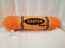 Crayon Orange Plush Toy 11 Stuffed Animal Art 2022 Toy Works Factory