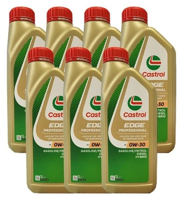 Castrol Edge Professional A5 0W-30 Huile Moteur Volvo 7x1 L ACEA A1/B1, A5/B5 - Photo 1/4