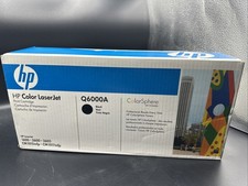 HP Laserjet 124A Q6000A Toner Cartridge Black NEW SEALED