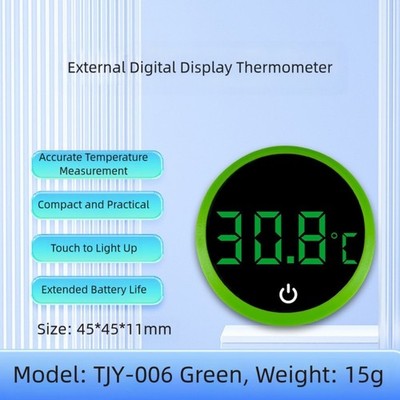 Externes Aquarium Thermometer zur Überwachung der Wassertemperatur für genaue