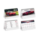 2026 Spiral Table Calendar 13 Sheets Illustrated SPORTS CAR Holidays