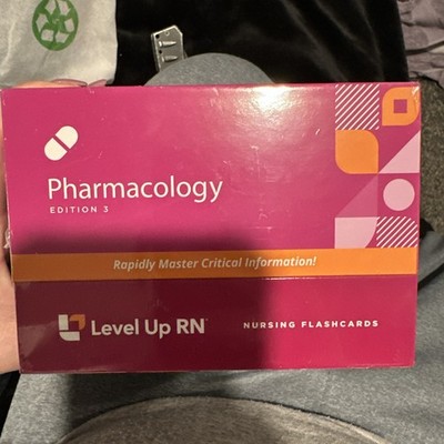 Level Up RN Pharmacology Edition 3 Nursing Flashcards