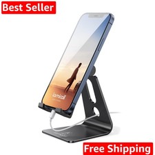 Adjustable Cell Phone Stand, Desk Phone Holder, Cradle, Dock, Compatible with...
