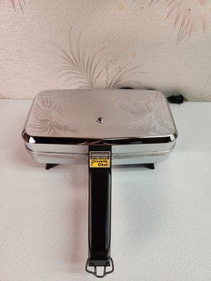 Vintage Vitantonio Pizzelle Chef Model 300A Waffle Cookie Maker Excellent Cond.