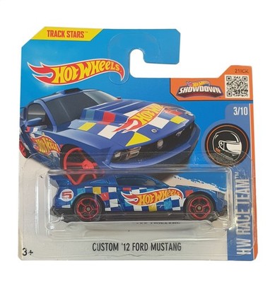 HOT WHEELS HW RACE TEAM 3/10 CUSTOM '12 FORD MUSTANG 3/250 DHP39