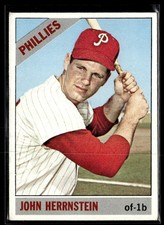 1966 Topps John Herrnstein EX-EX/MT Set Break #304