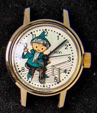 Saxon German Boys Men's Hand-Wind Vintage Watch -- Running