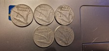 VENDO 5 MONETE DA 10 LIRE "SPIGA" REPUBBLICA ITALIANA – ANNI 1951, 1952, 1953