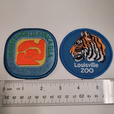 Louisville Zoo and Marine World Africa Patches, 