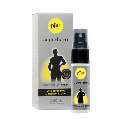 20ml pjur Superhero Performance Spray - Ausdauer Verzögerungsspray für Männer