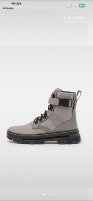 Dr. Martens Combs Tech II Herren Desert Boots Grau EU 42 Schnürung Air Cushion