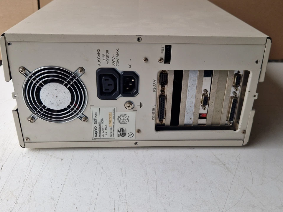 Sanyo 286 286er Retro Vintage Pc Computer Desktop Classic - Bild 4 von 4
