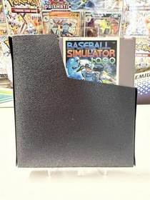 Baseball Simulator 1000 Nintendo NES - Authentic Cart w/ Sleeve. Cleaned/Tested