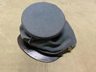 CIVIL WAR CSA CONFEDERATE GREY WOOL KEPI CAP-SMALL