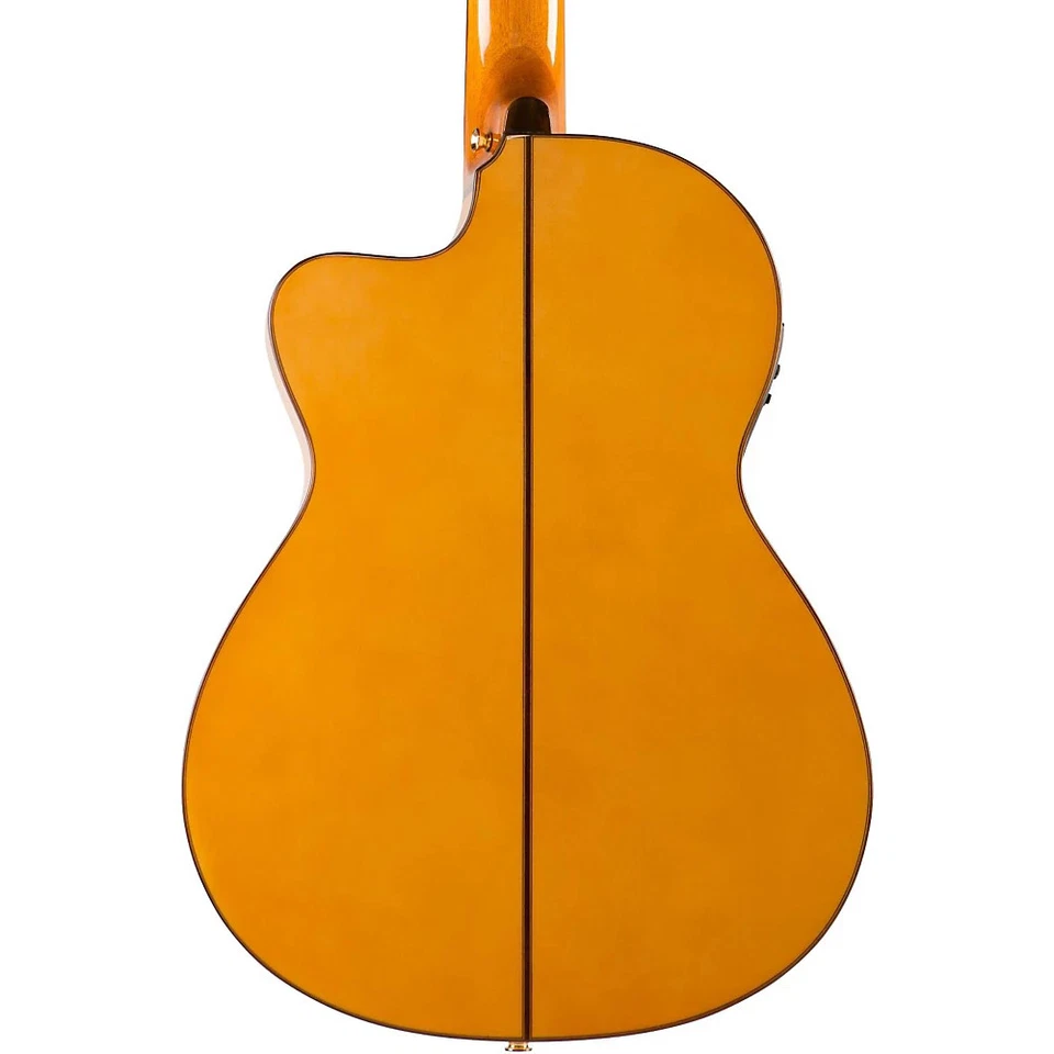 Lucero LFB250Sce Spruce/Cypress Thinline A/E Classical Guitar 197881060459 RF - Image 2 of 4