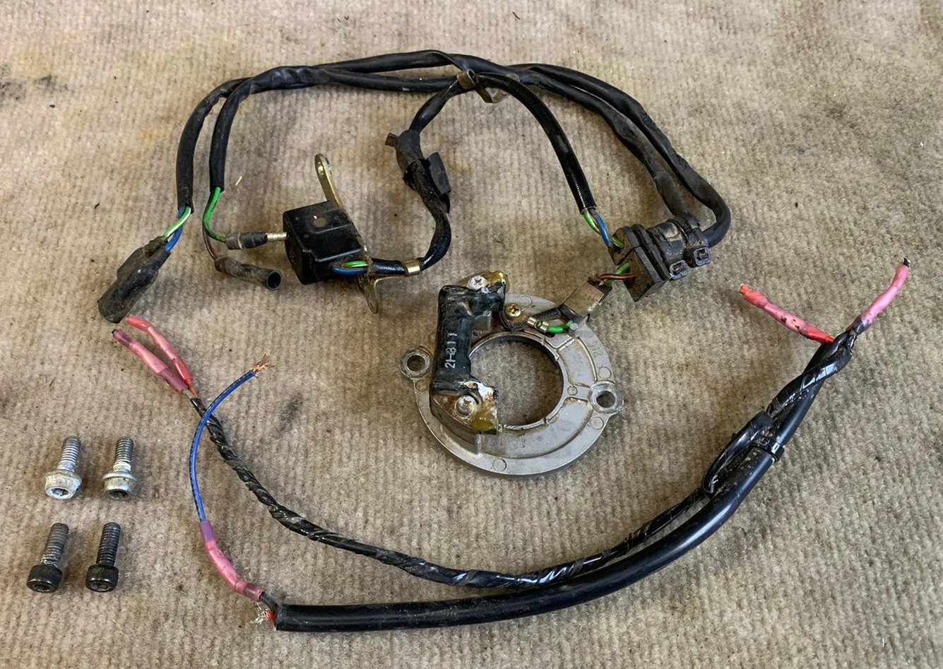 Honda CR85 stator magneto