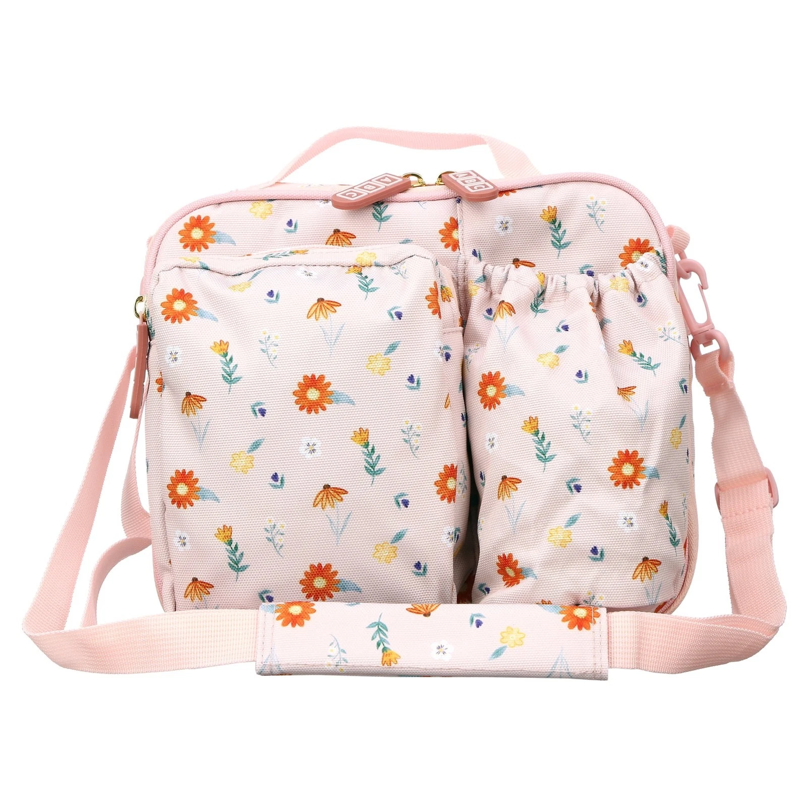 Austin Baby Co Lunch Bag – Reusable Lunch Bag W/ Pockets Nameplate & Adjustable