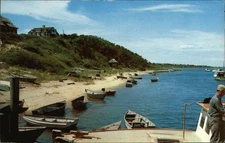 Cape Cod, Massachusetts MA Cod Shore Scene 1966 North Eastham Original Vintage
