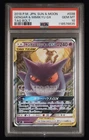 2018 Pokemon JPN SM9 Tag Bolt Gengar & Mimikyu GX TAG TEAM Holo 038/095 PSA 10