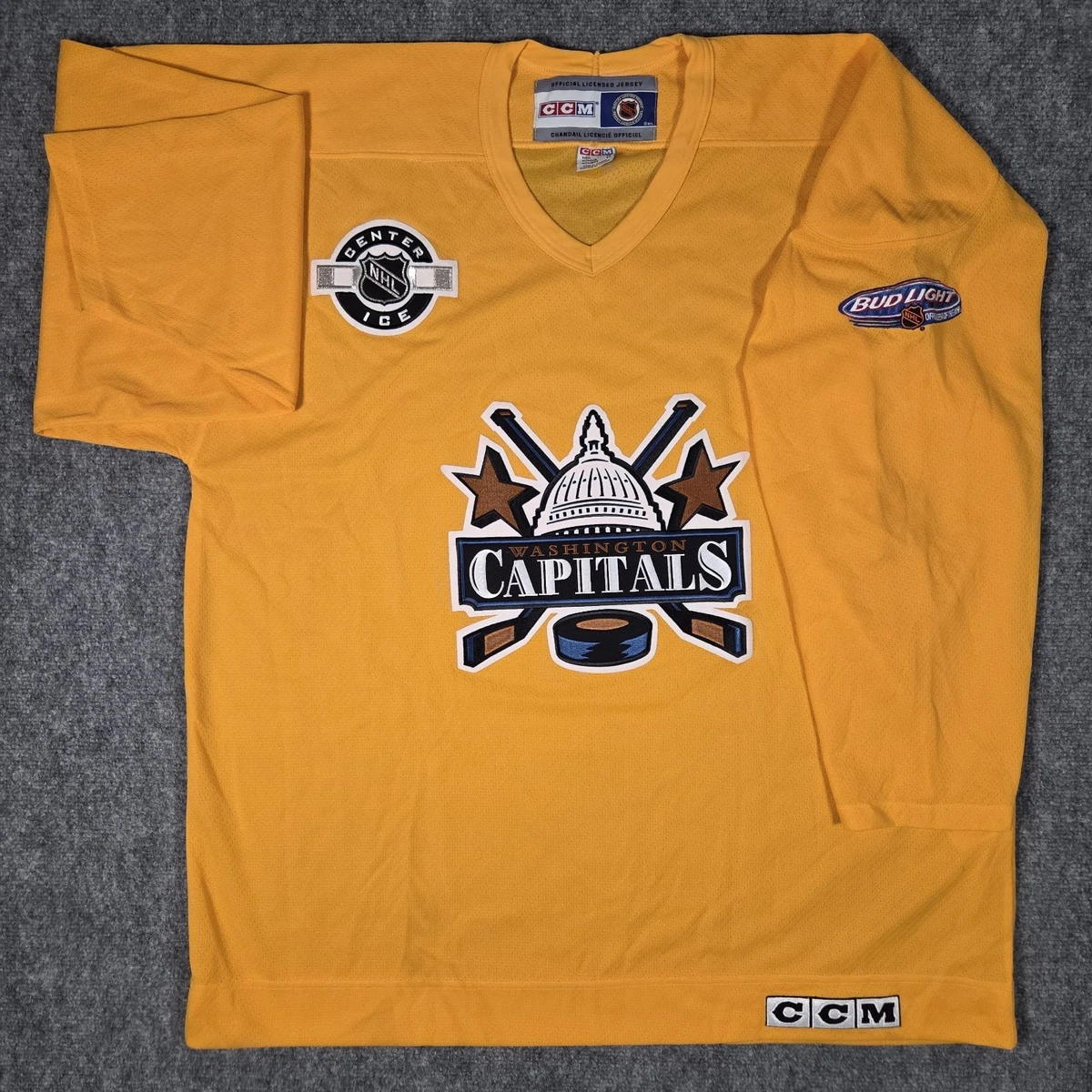 Maillot de hockey vintage authentique des Capitals de