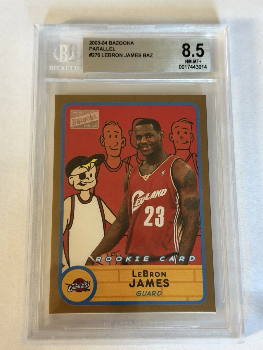 Bazooka LeBron James Basketball Sports Trading Card Singles for