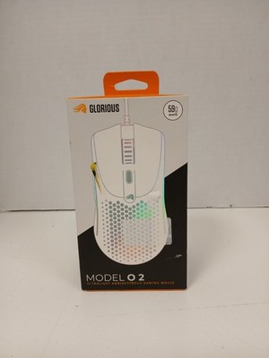 Glorious Model O 2 Wired Ambidextrous Gaming Mouse, White