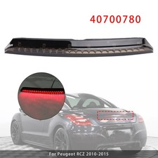 Rear Third Brake Light Lamp 40700780 Für Peugeot RCZ 2010-2015 Black Rear Third Brake Light Lamp 40700780 Für Peugeot RCZ 2010-2015 Black