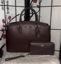 Coach LEGACY CARRYALL 35 Satchel/Zip Around Wallet 2pc Set