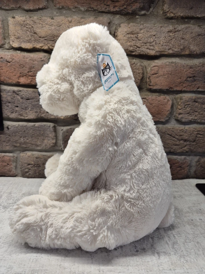 Jellycat Large Perry Polar Bear Rare Retired Plush Toy - Image 4 of 4