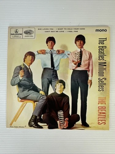 THE BEATLES - THE BEATLES' MILLION SELLERS 7" First Press MONO EX/EX