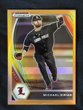 2021 Panini Prizm Draft Picks - Michael Kirian #PDP173 Silver Prizm 34/50