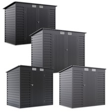 10x6 9x5 8x4ft Garden Garage Storage Shed Steel Frame Storage Bike Tool Shed NEW