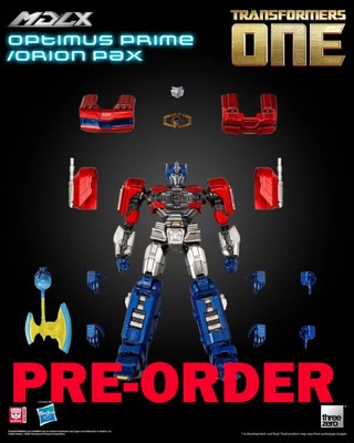 (Pre-Order) THREEZERO Transformers One MDLX Optimus Prime / Orion Pax Figure