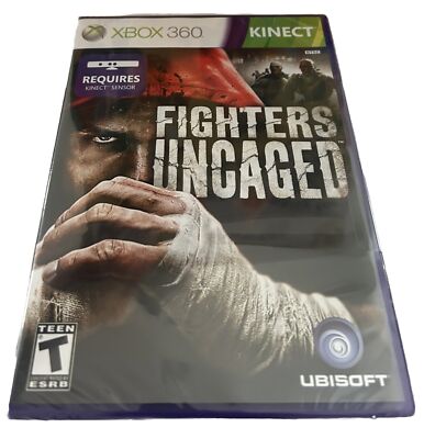 NEW Fighters Uncaged Kinect Microsoft XBOX 360 XBOX LIVE Factory SEALED NIB