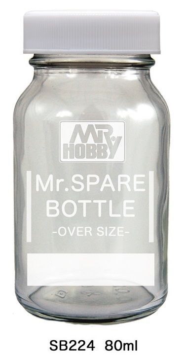 Mr Hobby - Gunze SB-224 - Mr. Spare Bottle XL (80 ml) - New