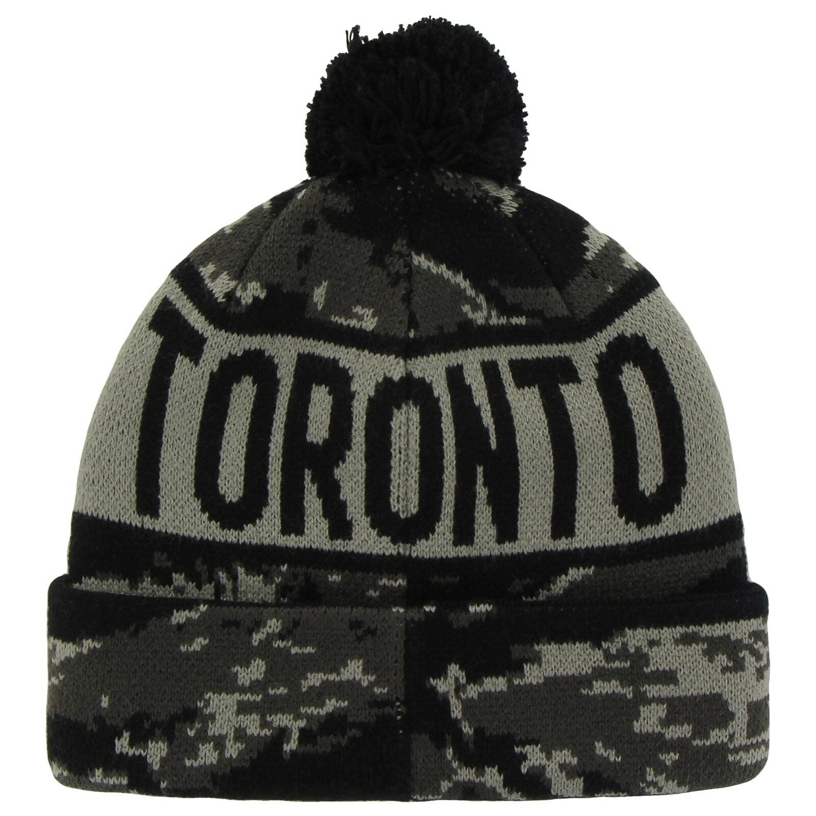 Toronto Maple Leafs NHL Camo Knit Hat New