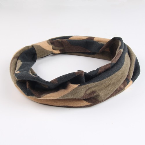 Women Girls Floral Elastic Turban Twist Knot Headband Flower Wrap Wide Stretch - Picture 50 of 71