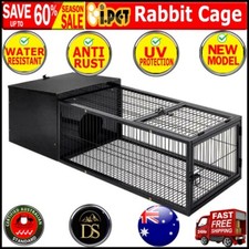 i.Pet Rabbit Cage Hutch Cages Indoor Outdoor Hamster Enclosure Pet Metal Carrier