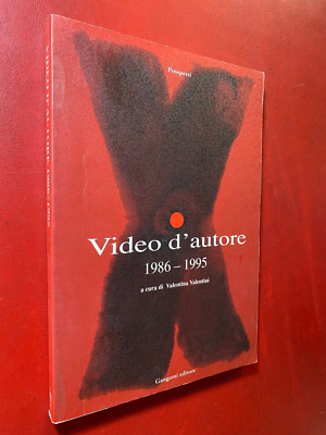 VALENTINI - VIDEO D'AUTORE 1986-1995 Ed. Gangemi Libro Cinema Taormina OTTIMO