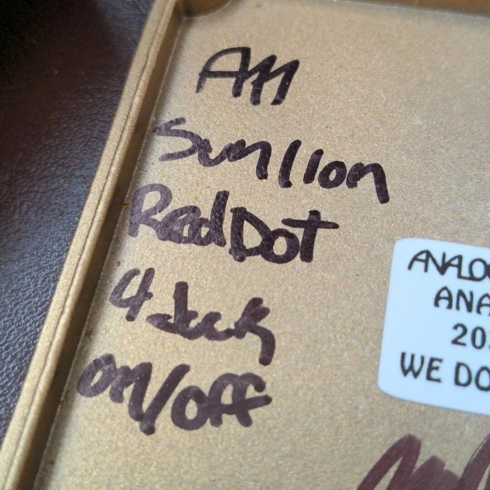 NKT Red Dot Sun Lion Onryo On/Off 4Jack Ultra Rare Vintage Fuzz Pedal New - Image 4 of 4