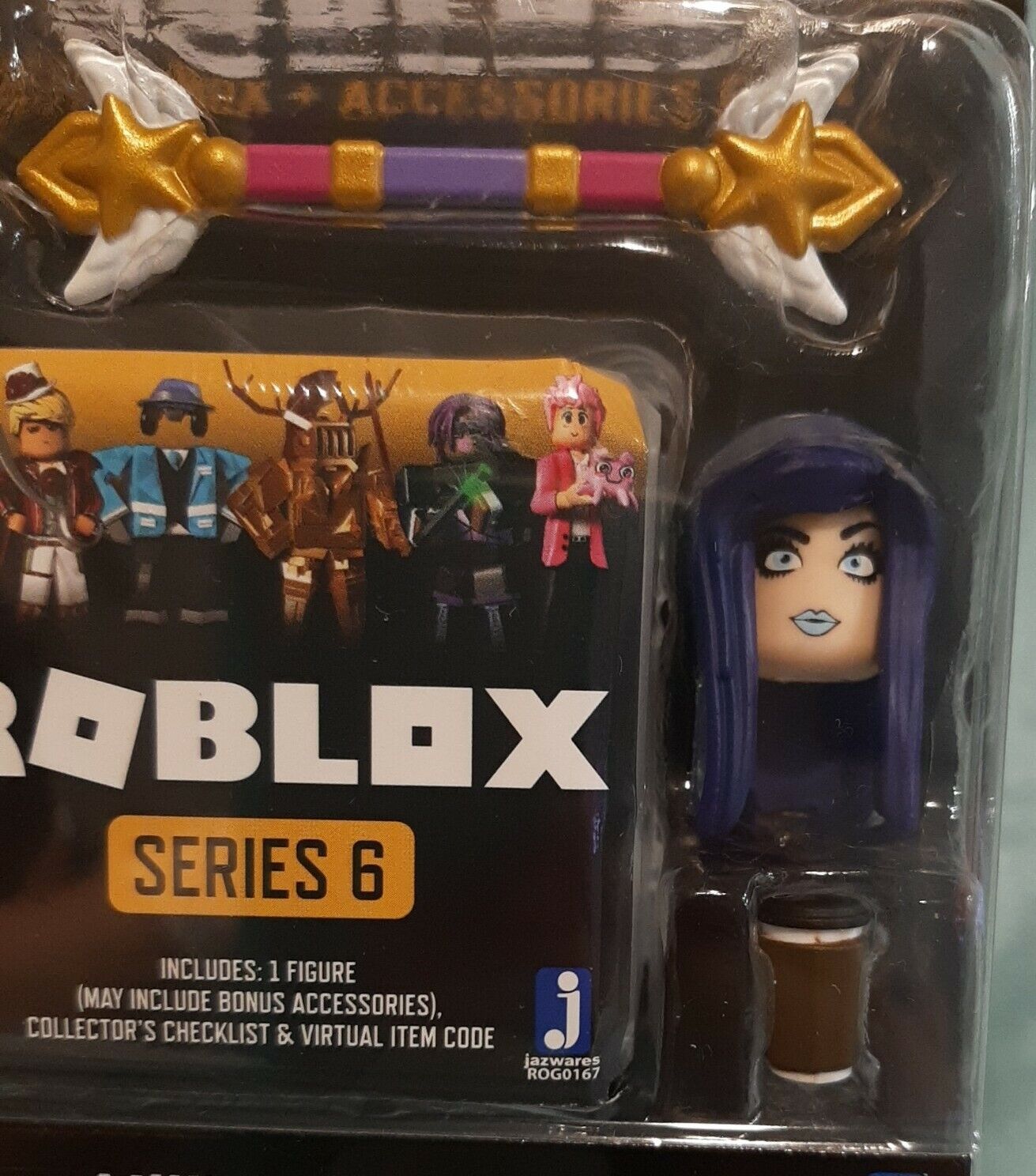 Roblox Mystery Box Accessories pack series 6 Kid toy Apple Mac Mini display  doll