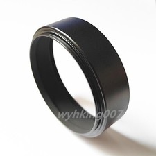 58mm Standard Metal Black Lens Hood Universal