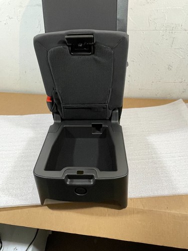19-23 OEM NTO SILVERADO EBONY CLOTH CENTER JUMP SEAT...STORAGE AND VENTS...RARE - Picture 15 of 19