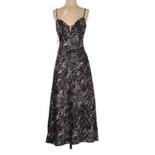 ASTR The Label Coralie printed sequins Dress Small NWT NEW