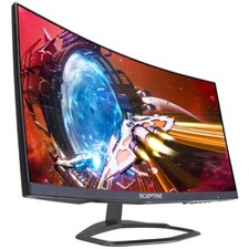 Sceptre Curved 24.5-Inch Gaming Monitor up to 240Hz 1080P R1500 1Ms Displayport