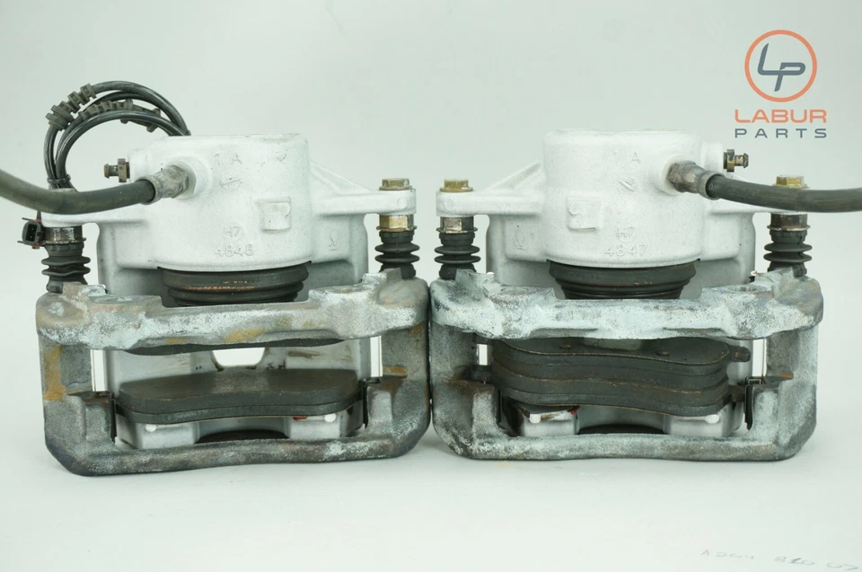 +Z809 W204 MERCEDES 08-14 C CLASS CONJUNTO DE PINÇAS DIANTEIRAS ESQUERDA E DIREITA PAR - Imagem 3 de 4